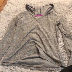 Danskin spandex  long sleeved hoodie